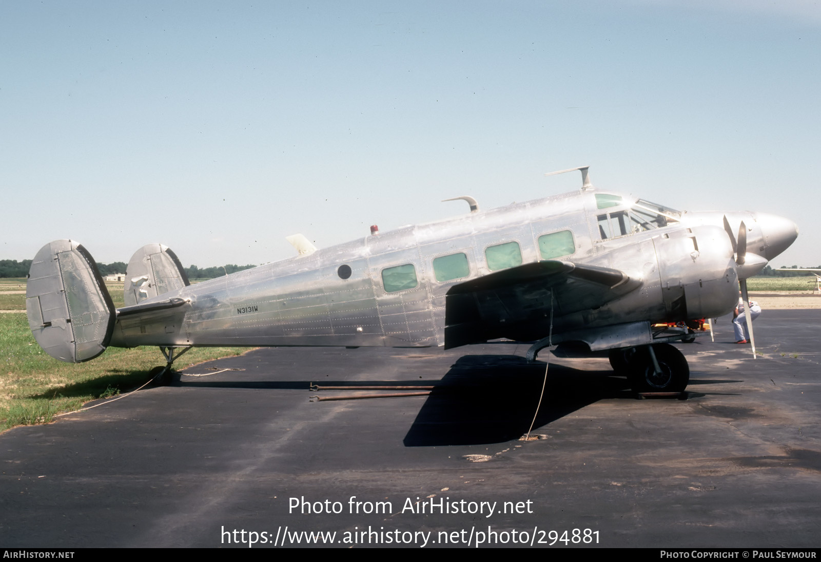 Aircraft Photo of N3131W | Beech E18S-9700 | AirHistory.net #294881