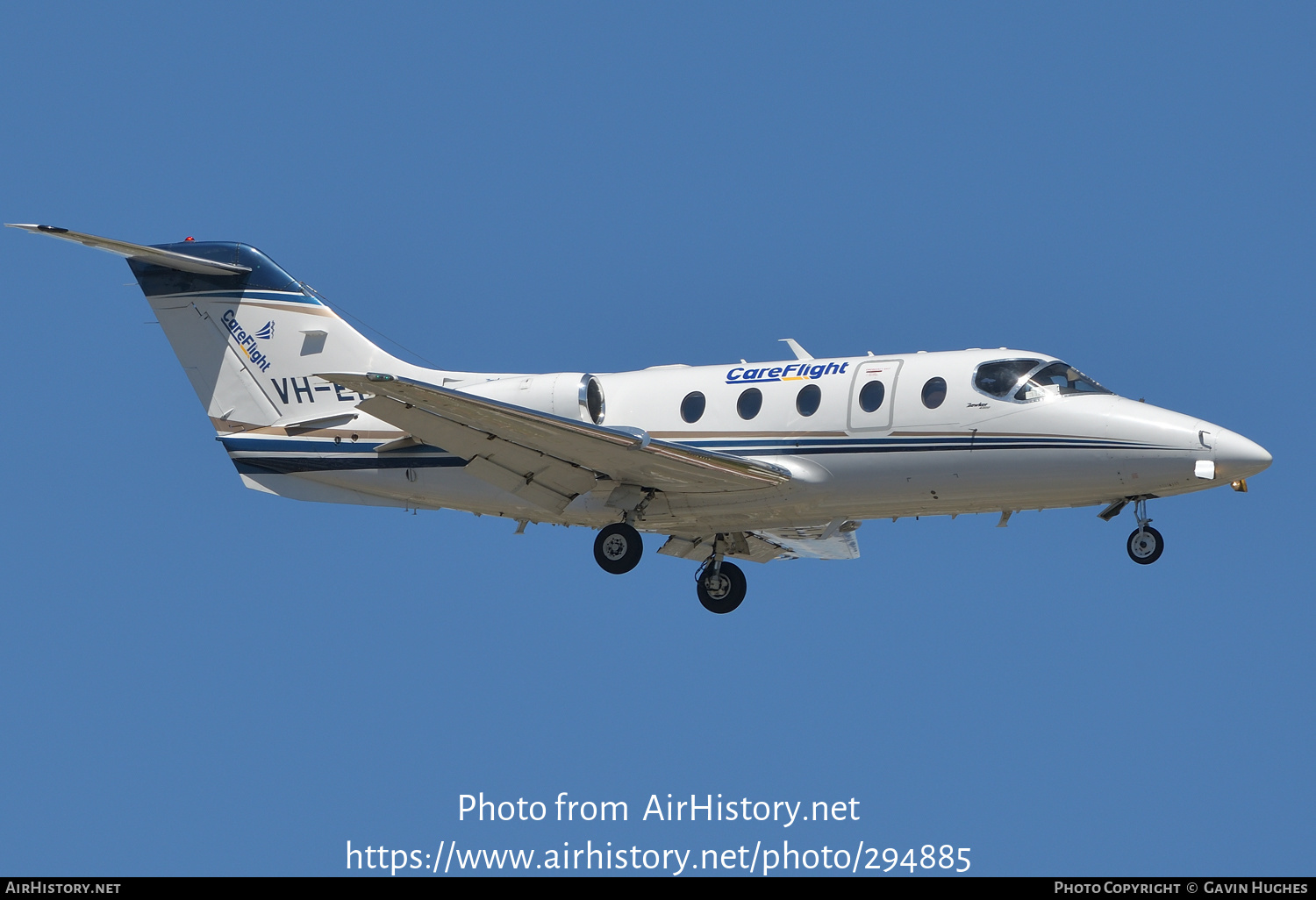 Aircraft Photo of VH-EIH | Beech Beechjet 400A | CareFlight | AirHistory.net #294885