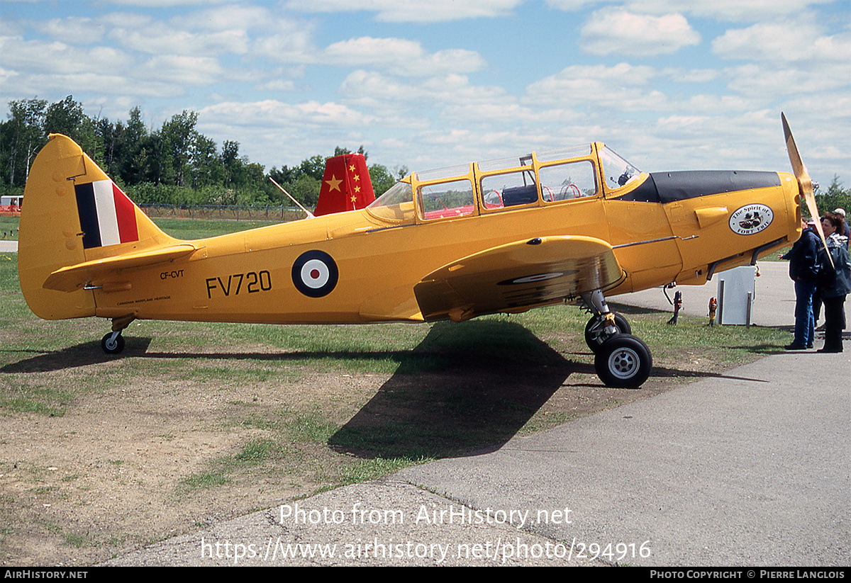 Aircraft Photo of CF-CVT | Fairchild PT-26A Cornell (M-62A-3) | Canadian Warplane Heritage | UK - Air Force | AirHistory.net #294916