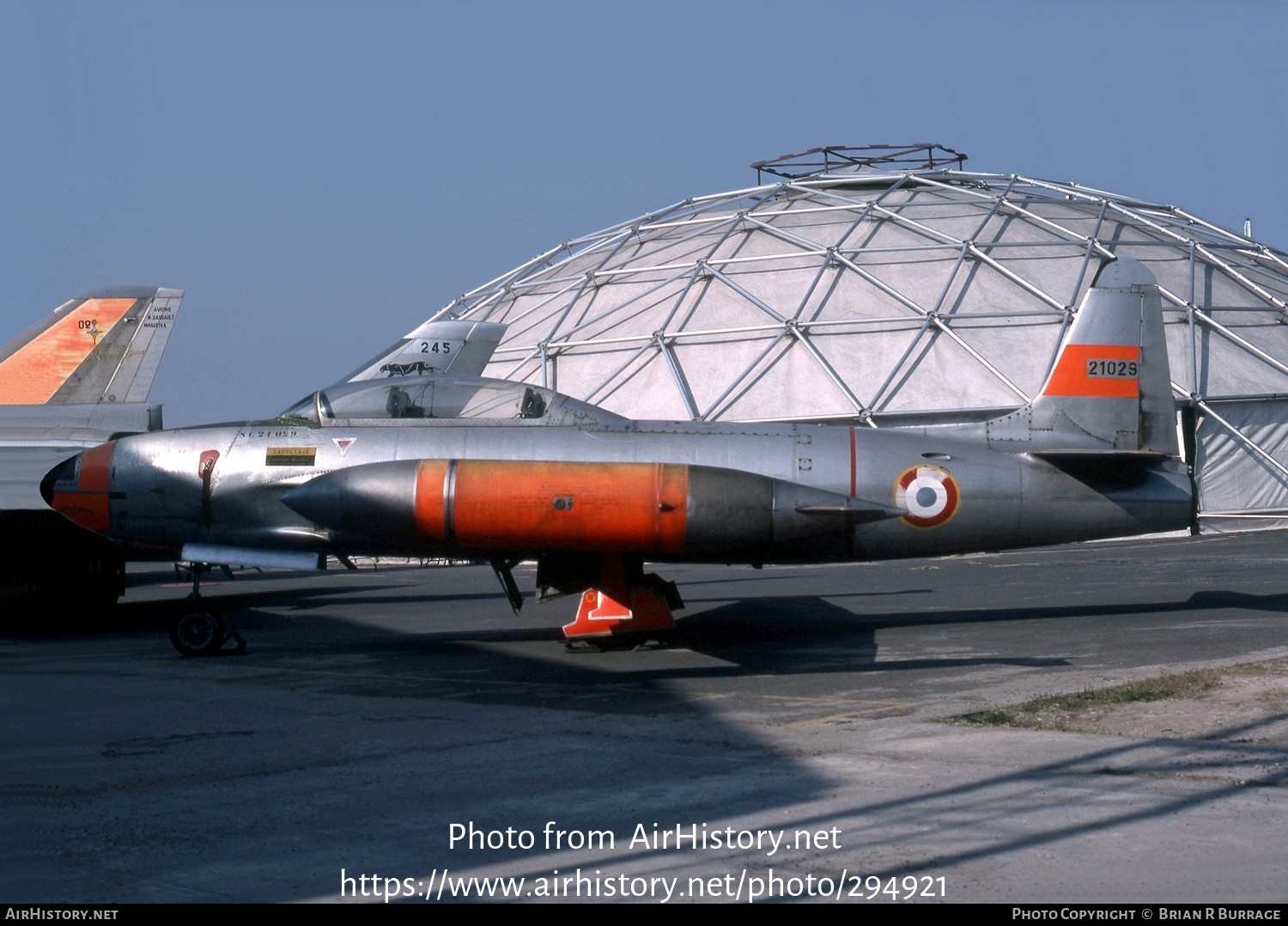 Aircraft Photo of 21029 | Canadair T-33AN Silver Star 3 | France - Air Force | AirHistory.net #294921