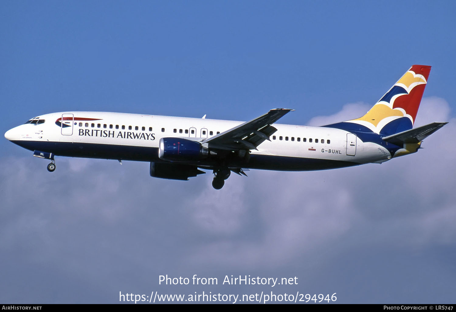 Aircraft Photo of G-BUHL | Boeing 737-4S3 | British Airways | AirHistory.net #294946