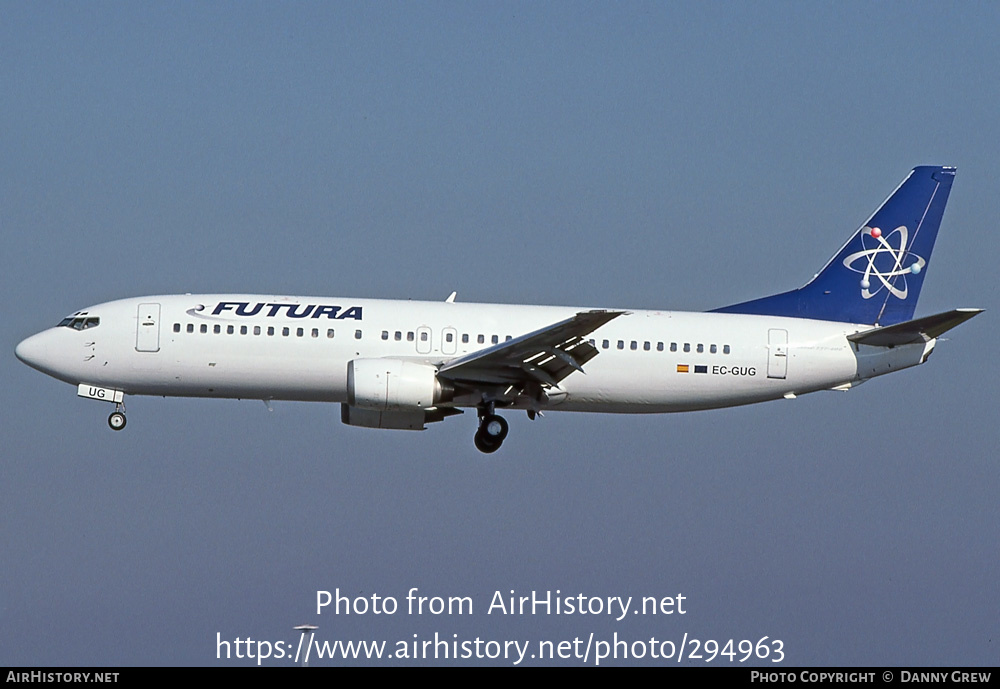 Aircraft Photo of EC-GUG | Boeing 737-4S3 | Futura International Airways | AirHistory.net #294963