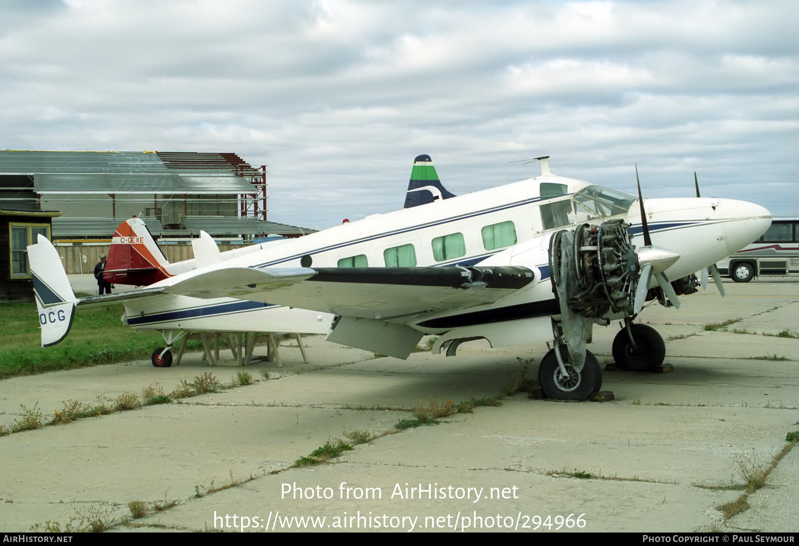 Aircraft Photo Of CF-QCG | Beech E18S-9700 | AirHistory.net #294966