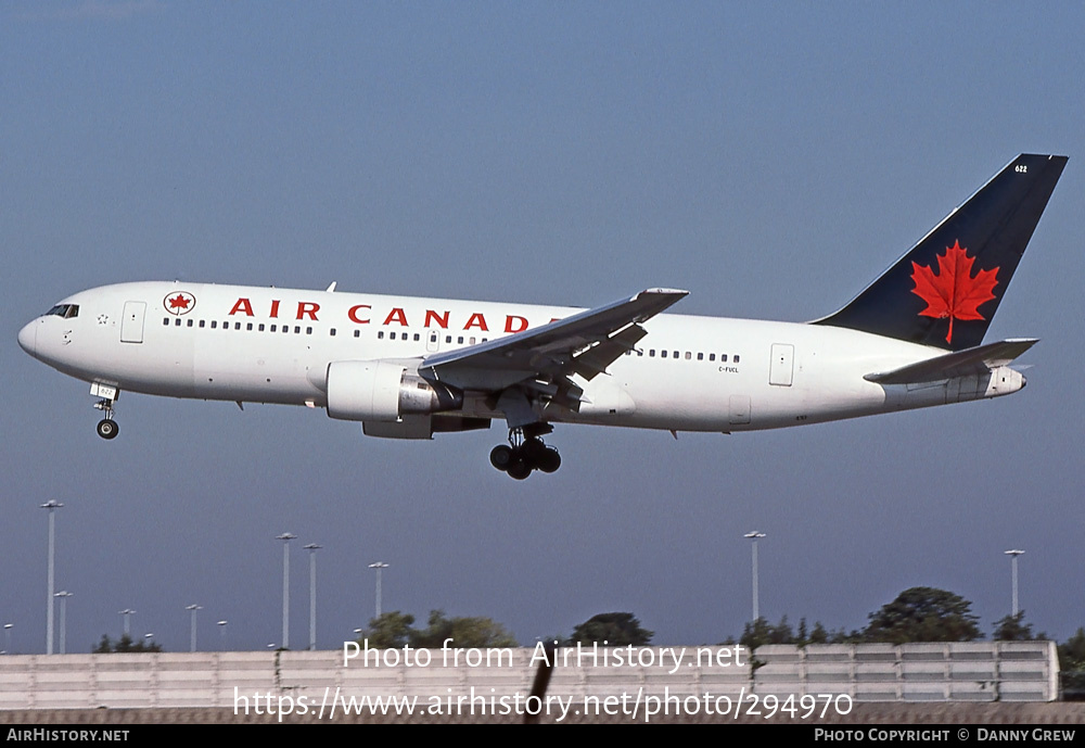 Aircraft Photo of C-FUCL | Boeing 767-209(ER) | Air Canada | AirHistory.net #294970