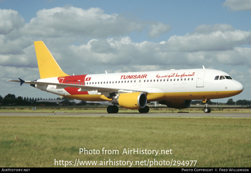 Aircraft Photo of PH-BMD | Airbus A320-214 | Tunisair | AirHistory.net #294977