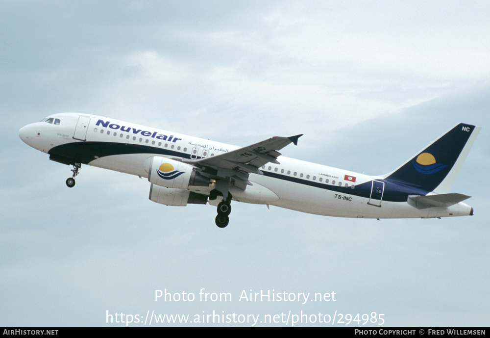 Aircraft Photo of TS-INC | Airbus A320-214 | Nouvelair Tunisie | AirHistory.net #294985