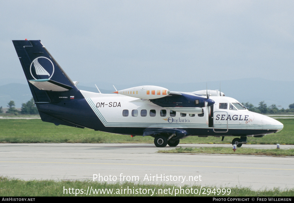Aircraft Photo of OM-SDA | Let L-410UVP-E Turbolet | Seagle Air | AirHistory.net #294999
