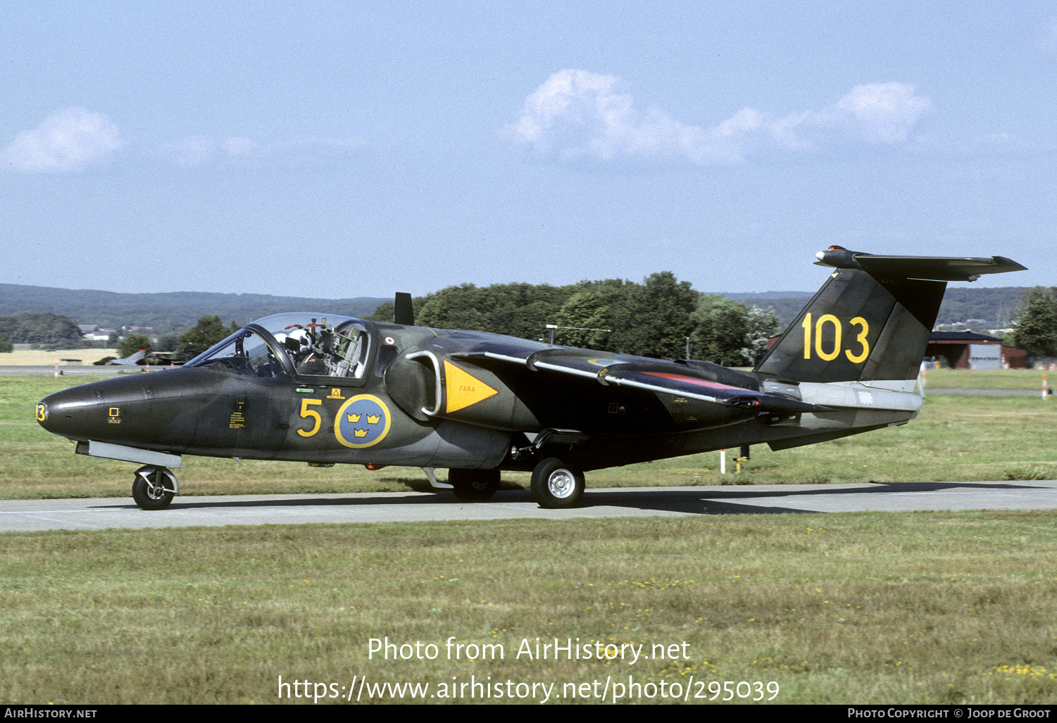 Aircraft Photo of 60103 | Saab Sk 60 | Sweden - Air Force | AirHistory.net #295039