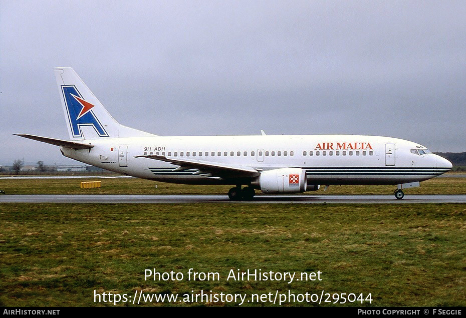 Aircraft Photo of 9H-ADH | Boeing 737-33A | Air Malta | AirHistory.net #295044