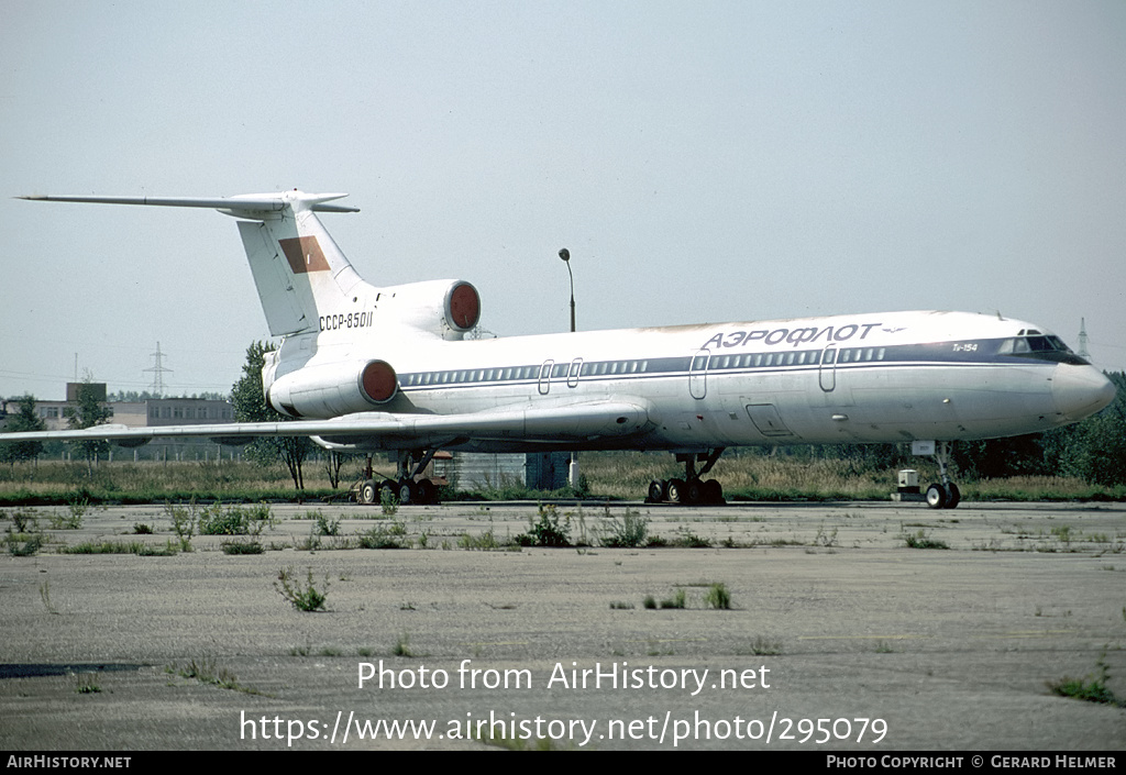 Aircraft Photo of CCCP-85011 | Tupolev Tu-154 | Aeroflot | AirHistory.net #295079