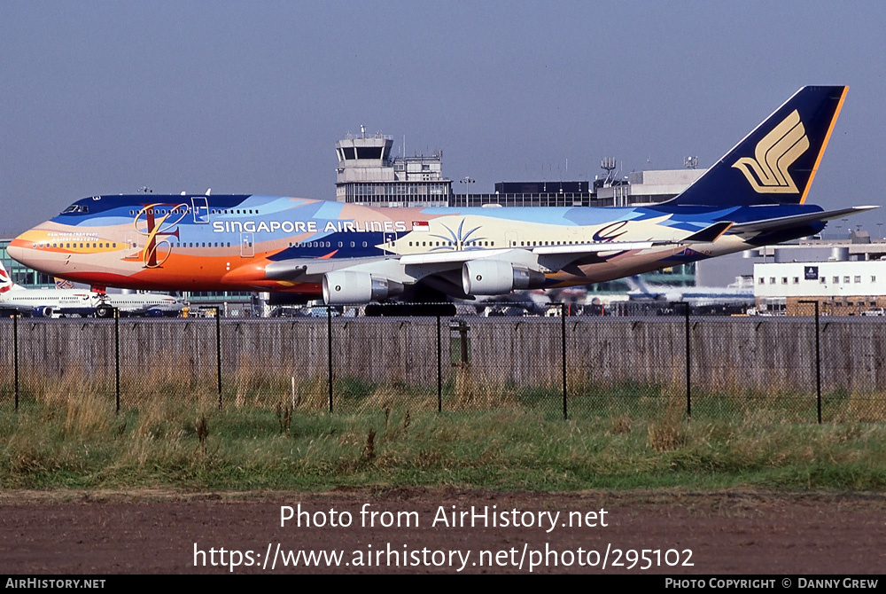 Aircraft Photo of 9V-SPK | Boeing 747-412 | Singapore Airlines | AirHistory.net #295102