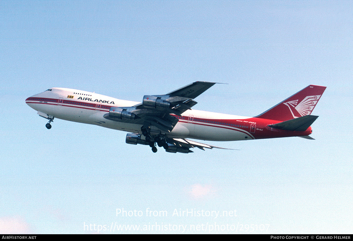 Aircraft Photo of 4R-ULG | Boeing 747-238B | AirLanka | AirHistory.net #295107