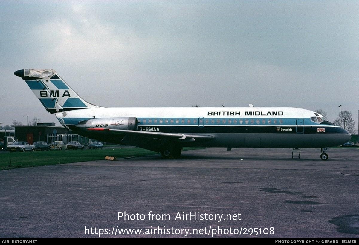 Aircraft Photo of G-BMAA | Douglas DC-9-15 | British Midland Airways - BMA | AirHistory.net #295108