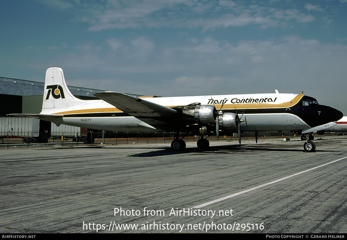 Aircraft Photo of N515TY | Douglas DC-6B(F) | Trans Continental Airlines | AirHistory.net #295116