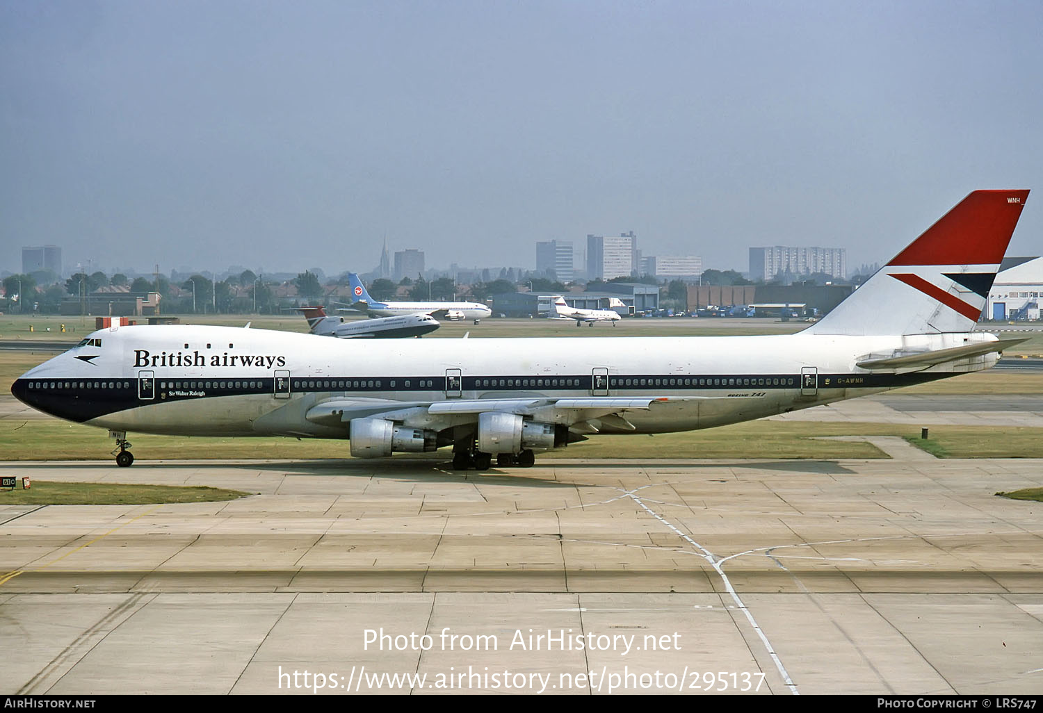 Aircraft Photo of G-AWNH | Boeing 747-136 | British Airways | AirHistory.net #295137