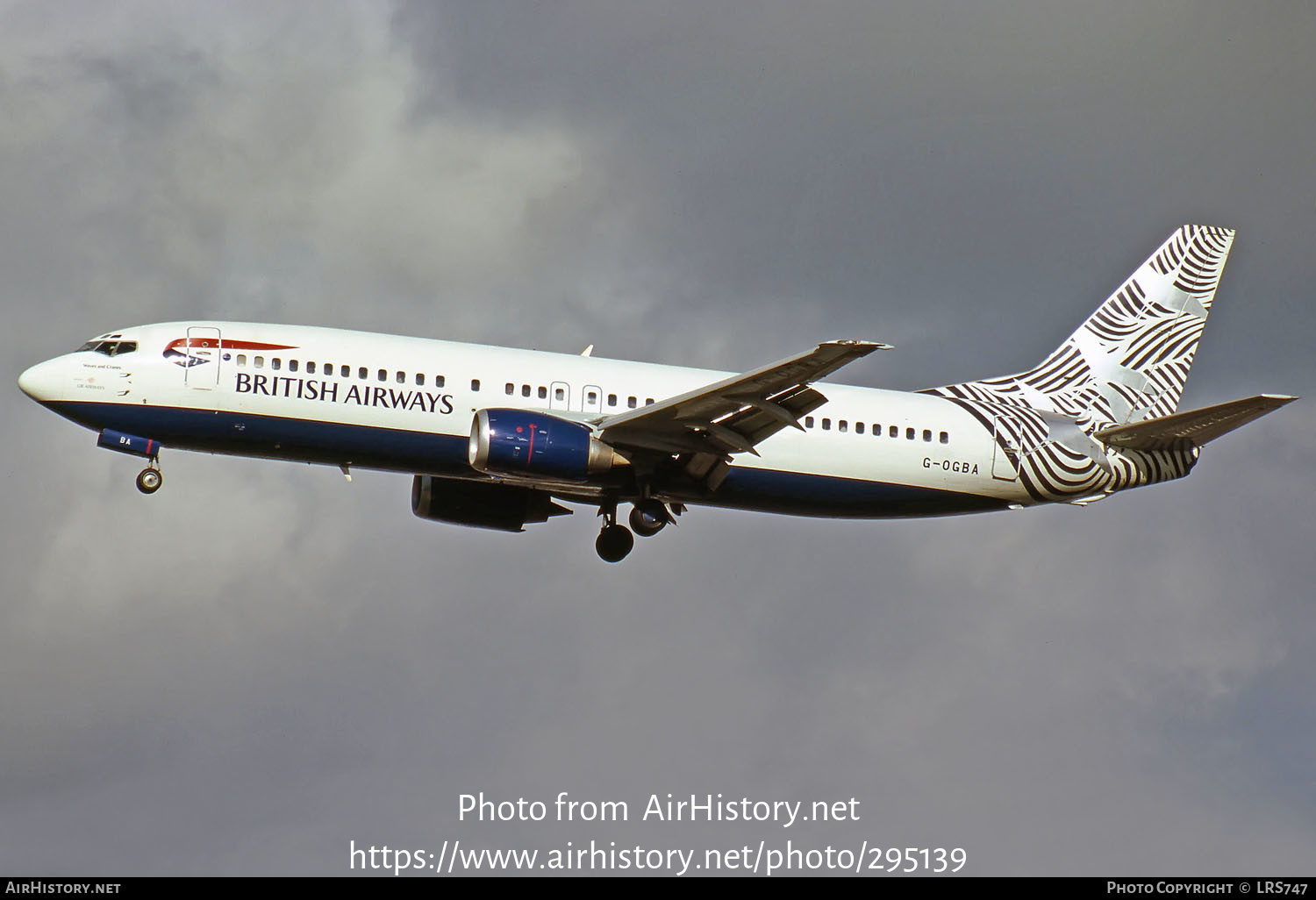 Aircraft Photo of G-OGBA | Boeing 737-4S3 | British Airways | AirHistory.net #295139