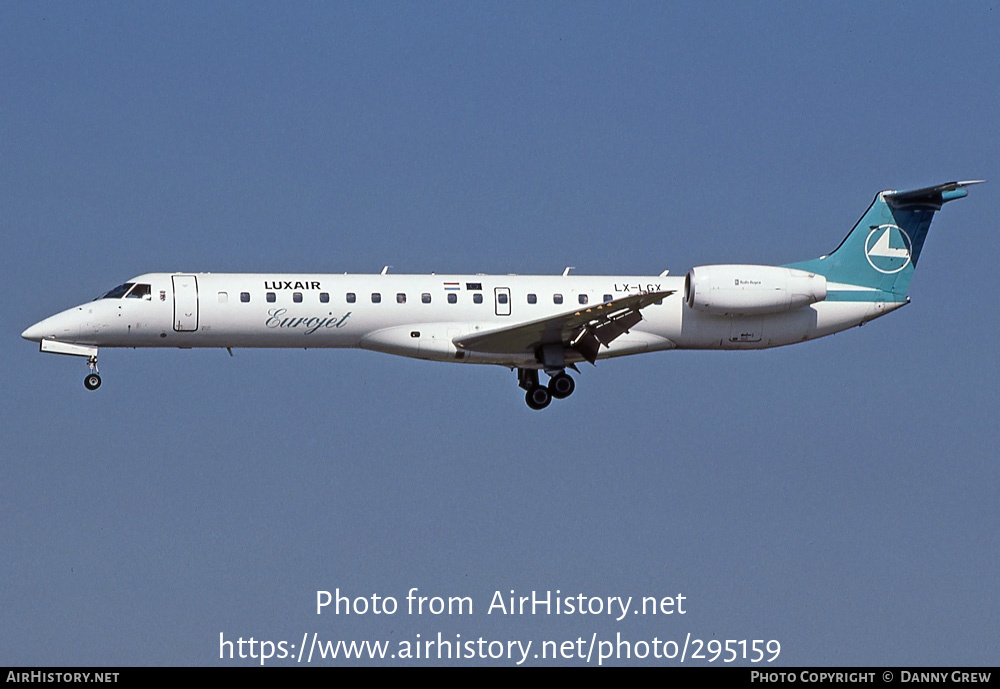 Aircraft Photo of LX-LGX | Embraer ERJ-145LU (EMB-145LU) | Luxair | AirHistory.net #295159