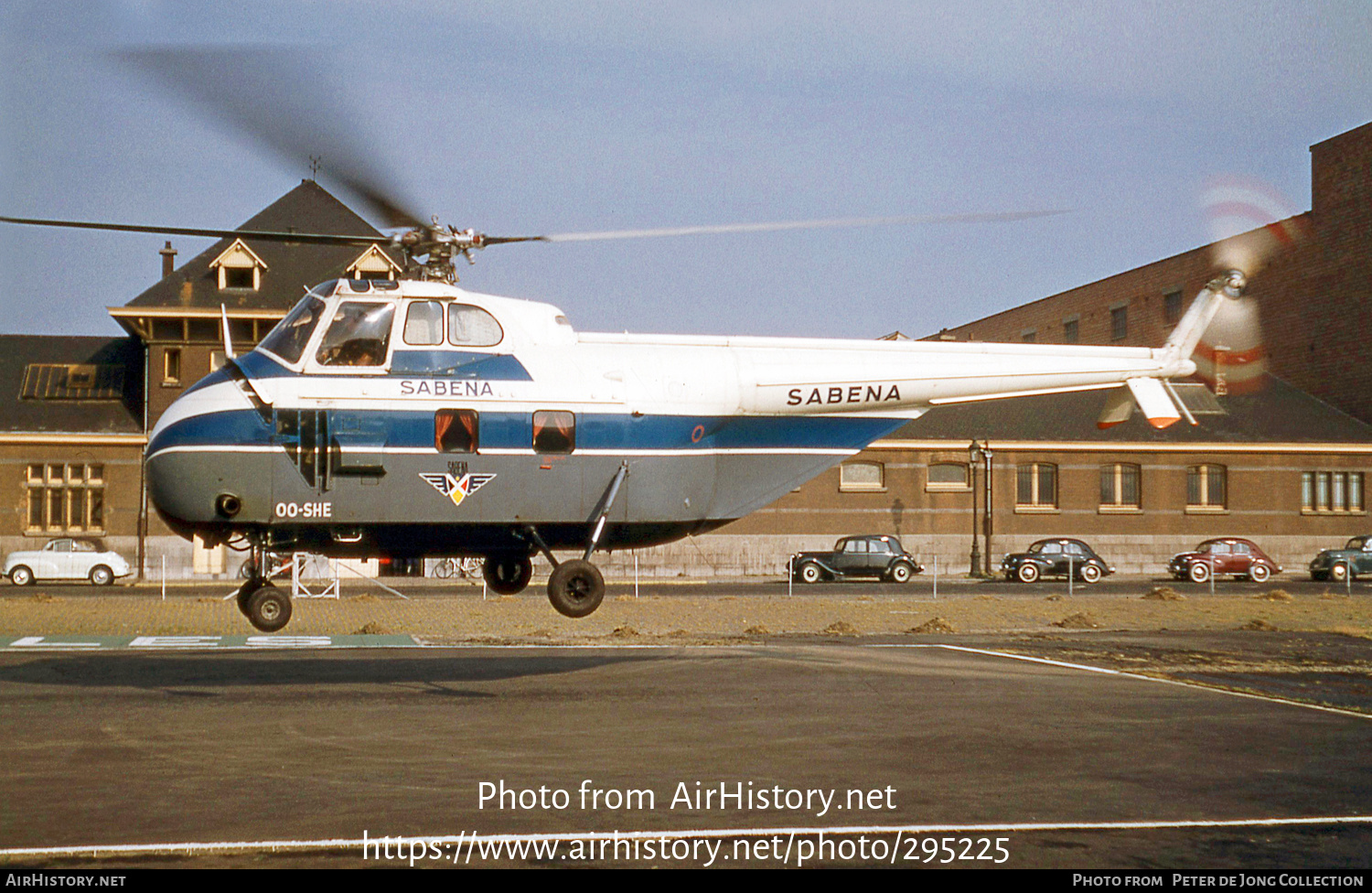 Aircraft Photo of OO-SHE | Sikorsky S-55 | Sabena | AirHistory.net #295225