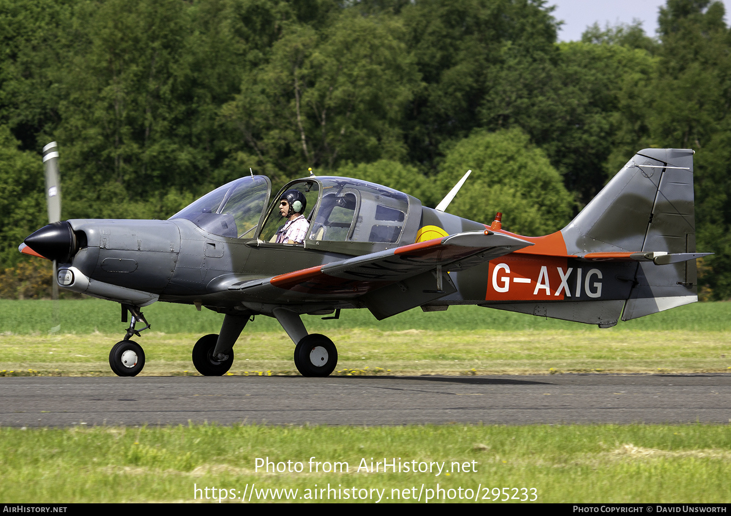 Aircraft Photo of G-AXIG | Scottish Aviation Bulldog 104 | AirHistory.net #295233