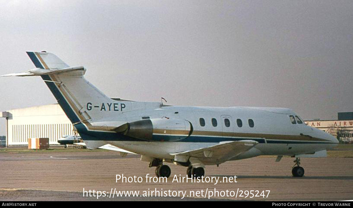 Aircraft Photo of G-AYEP | Hawker Siddeley HS-125-400B | AirHistory.net #295247