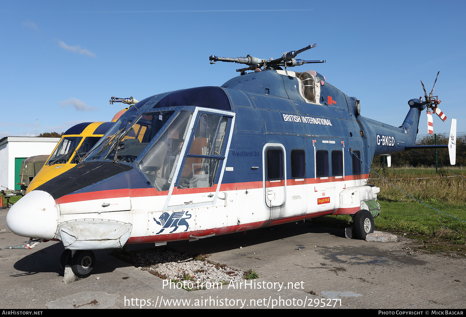 Aircraft Photo of G-BKGD | Westland WG-30-100 | British International Helicopters | AirHistory.net #295271