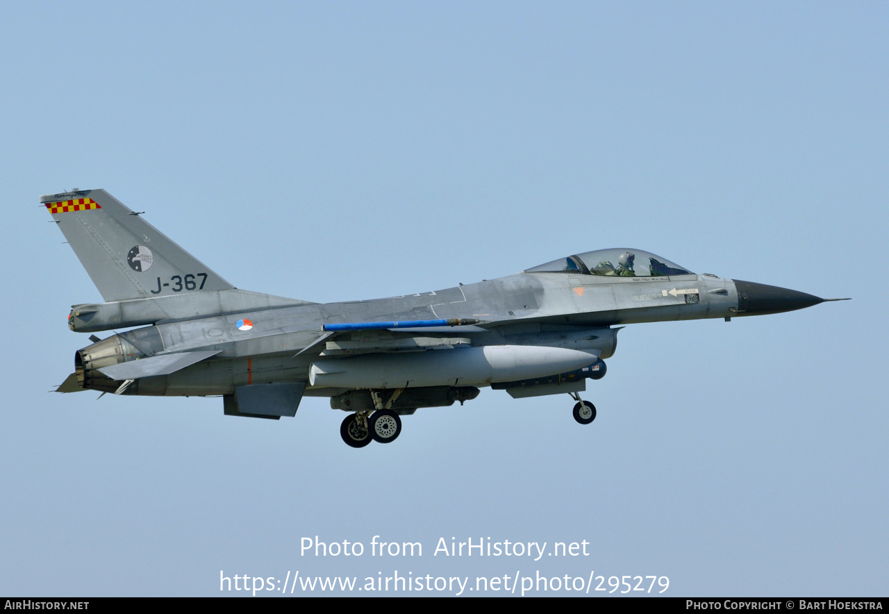 Aircraft Photo of J-367 | General Dynamics F-16AM Fighting Falcon | Netherlands - Air Force | AirHistory.net #295279