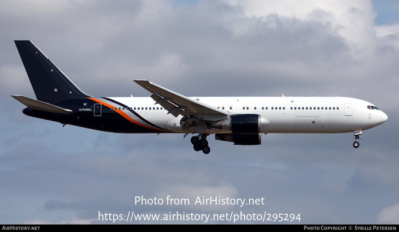 Aircraft Photo of G-POWD | Boeing 767-36N/ER | Titan Airways | AirHistory.net #295294