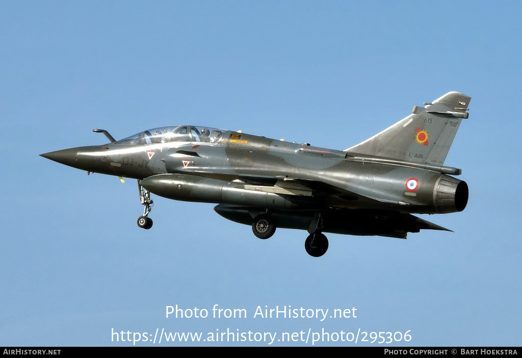 Aircraft Photo of 615 | Dassault Mirage 2000D | France - Air Force | AirHistory.net #295306