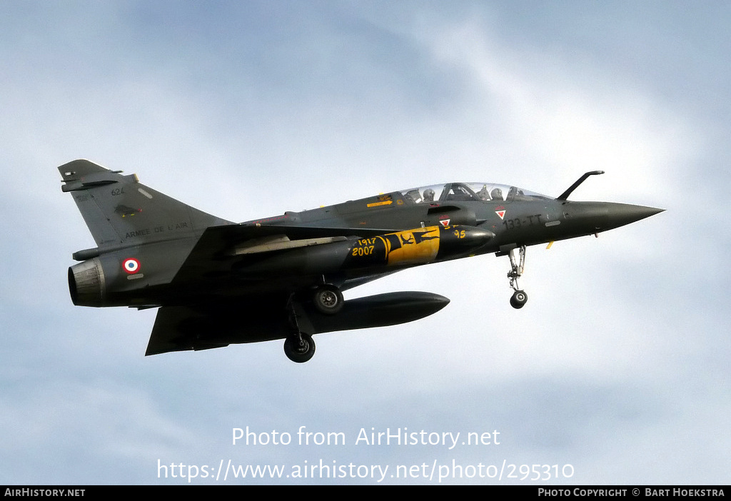 Aircraft Photo of 624 | Dassault Mirage 2000D | France - Air Force | AirHistory.net #295310