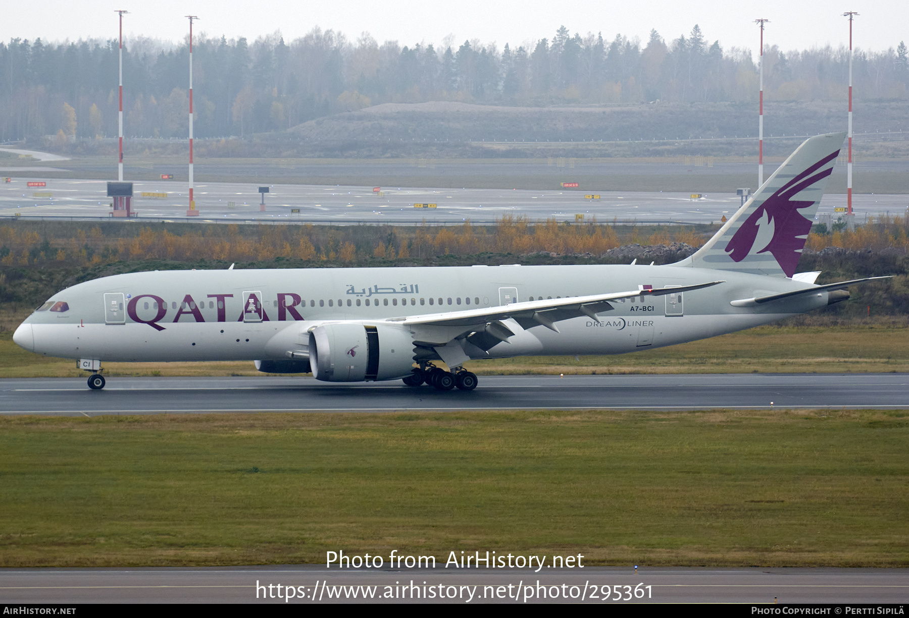 Aircraft Photo of A7-BCI | Boeing 787-8 Dreamliner | Qatar Airways | AirHistory.net #295361