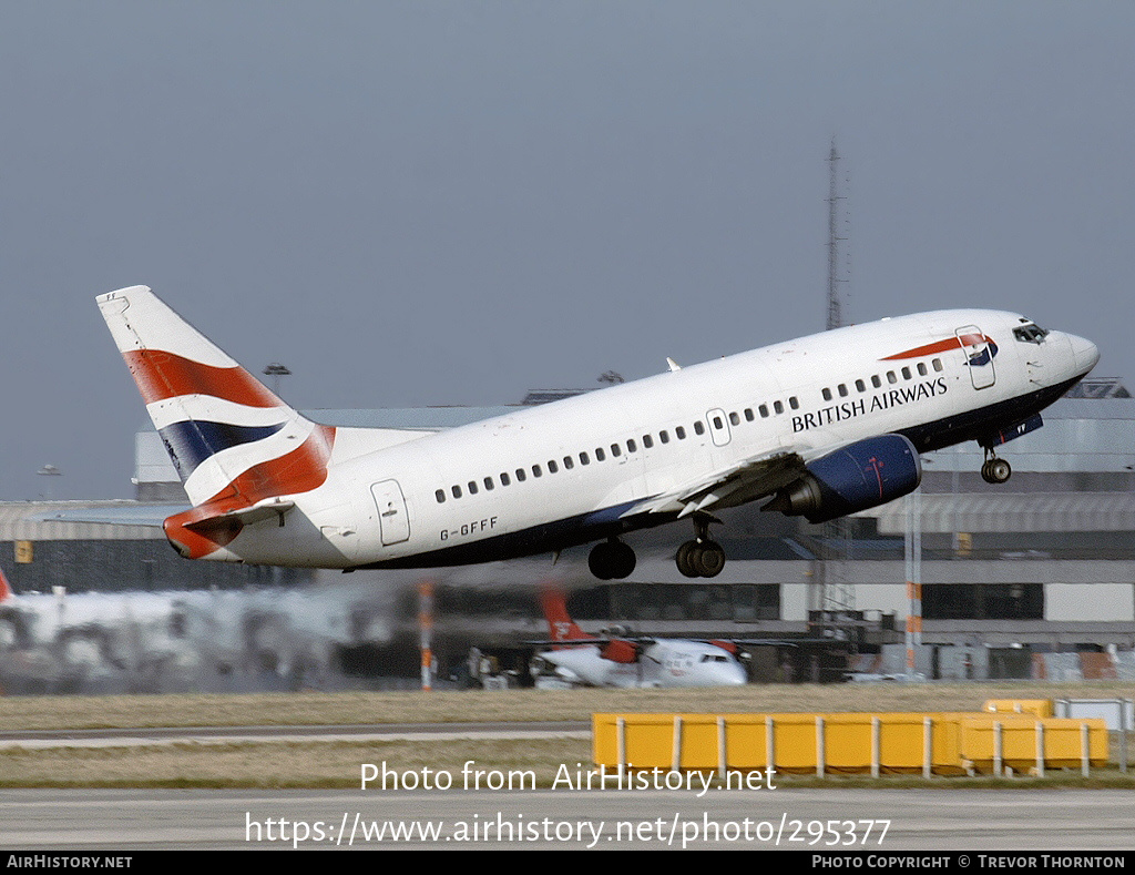 Aircraft Photo of G-GFFF | Boeing 737-53A | British Airways | AirHistory.net #295377