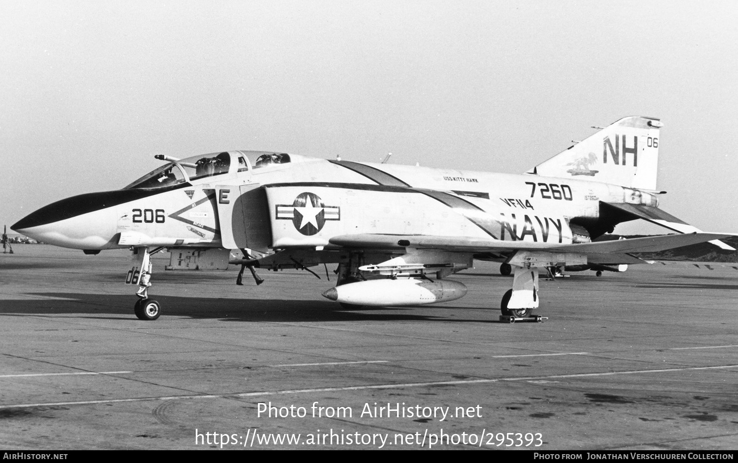 Aircraft Photo of 157260 | McDonnell Douglas F-4J Phantom II | USA - Navy | AirHistory.net #295393