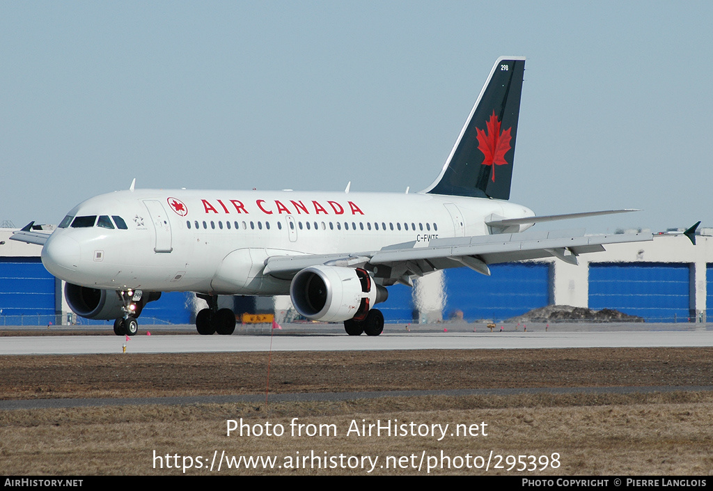 Aircraft Photo of C-FWTF | Airbus A319-112 | Air Canada | AirHistory.net #295398