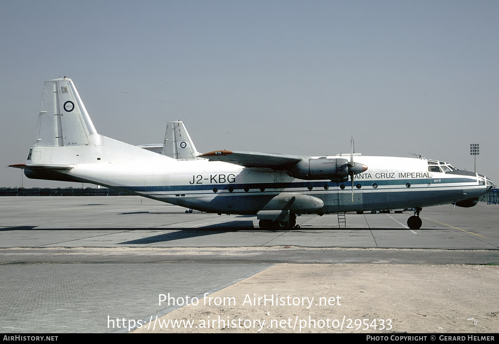 Aircraft Photo of J2-KBG | Antonov An-8 | Santa Cruz Imperial - SCI | AirHistory.net #295433