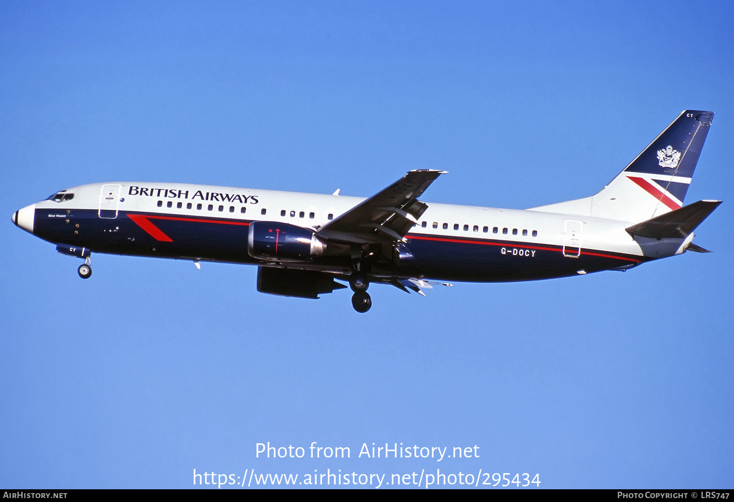 Aircraft Photo of G-DOCY | Boeing 737-436 | British Airways | AirHistory.net #295434