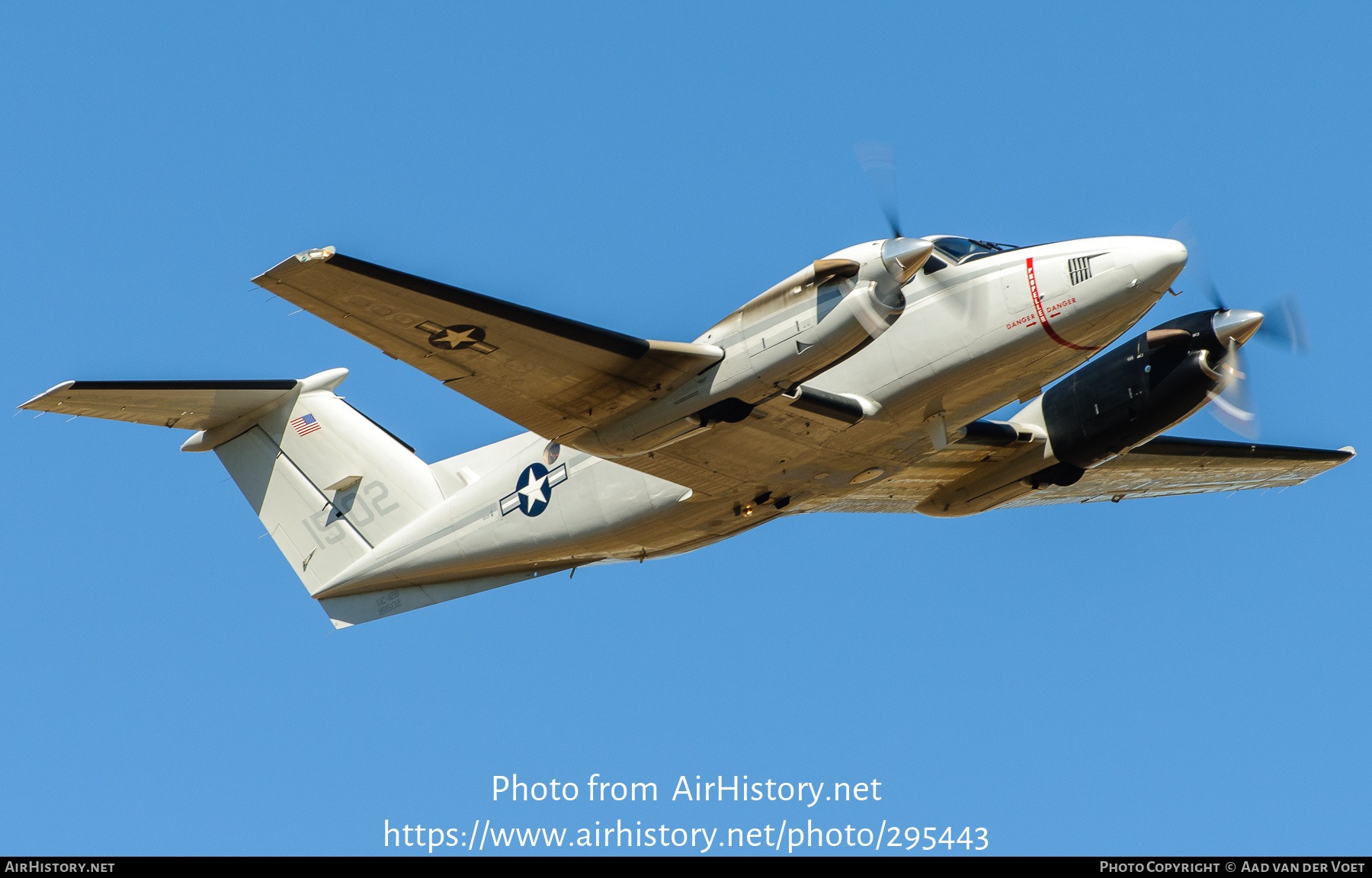 Aircraft Photo of 161502 / 1502 | Beech UC-12B Super King Air (A200C) | USA - Navy | AirHistory.net #295443