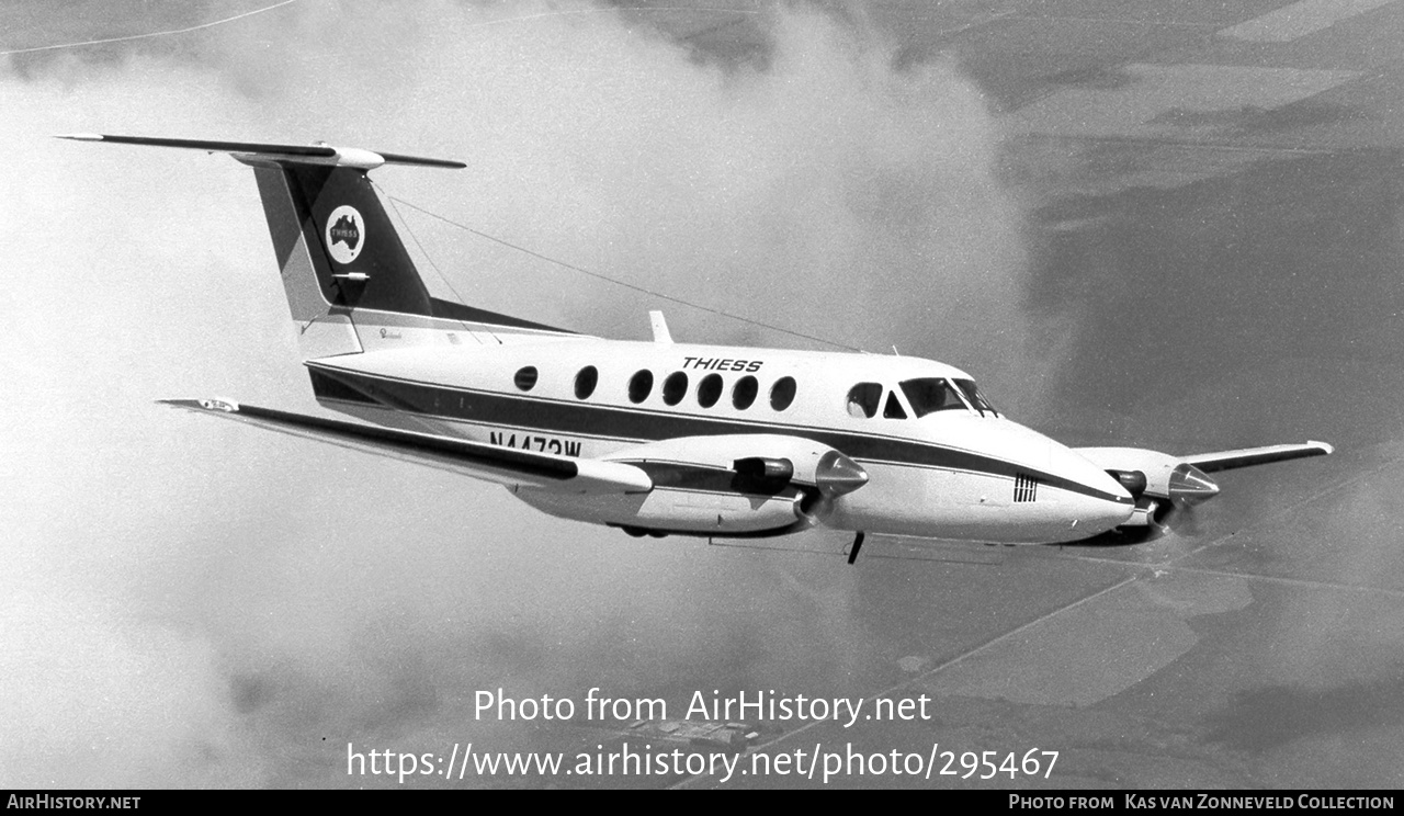 Aircraft Photo of N4473W | Beech 200 Super King Air | Thiess Contractors | AirHistory.net #295467