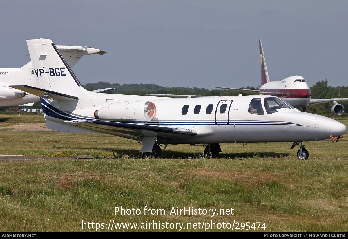 Aircraft Photo of VP-BGE | Cessna 500 Citation | AirHistory.net #295474