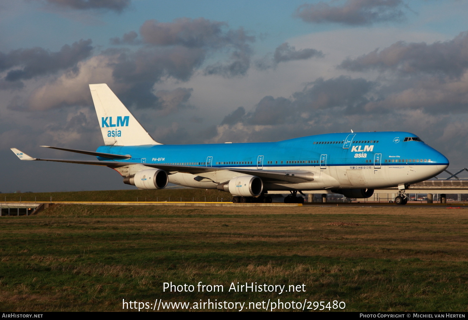 Aircraft Photo of PH-BFM | Boeing 747-406M | KLM Asia | AirHistory.net ...