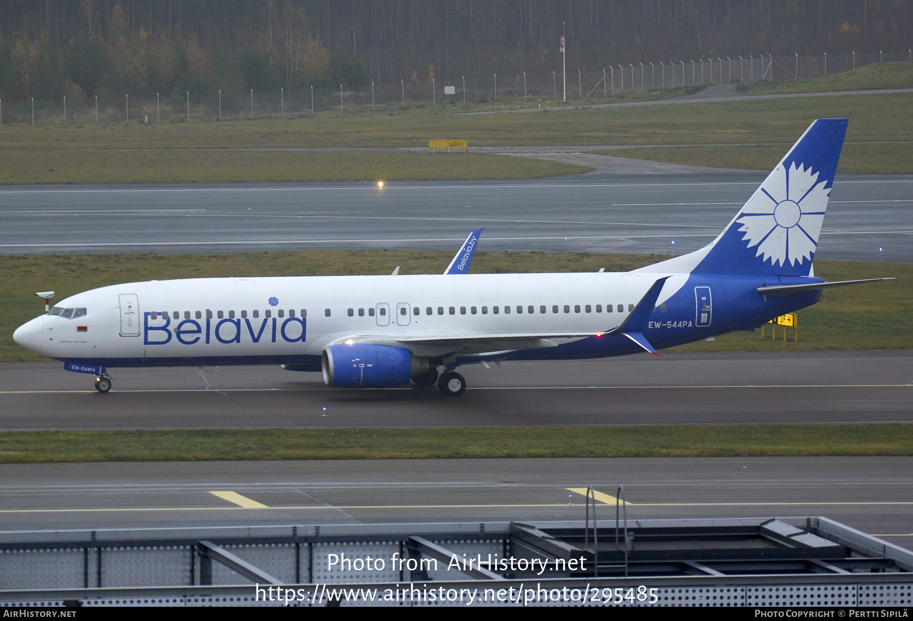 Aircraft Photo of EW-544PA | Boeing 737-8K5 | Belavia | AirHistory.net #295485