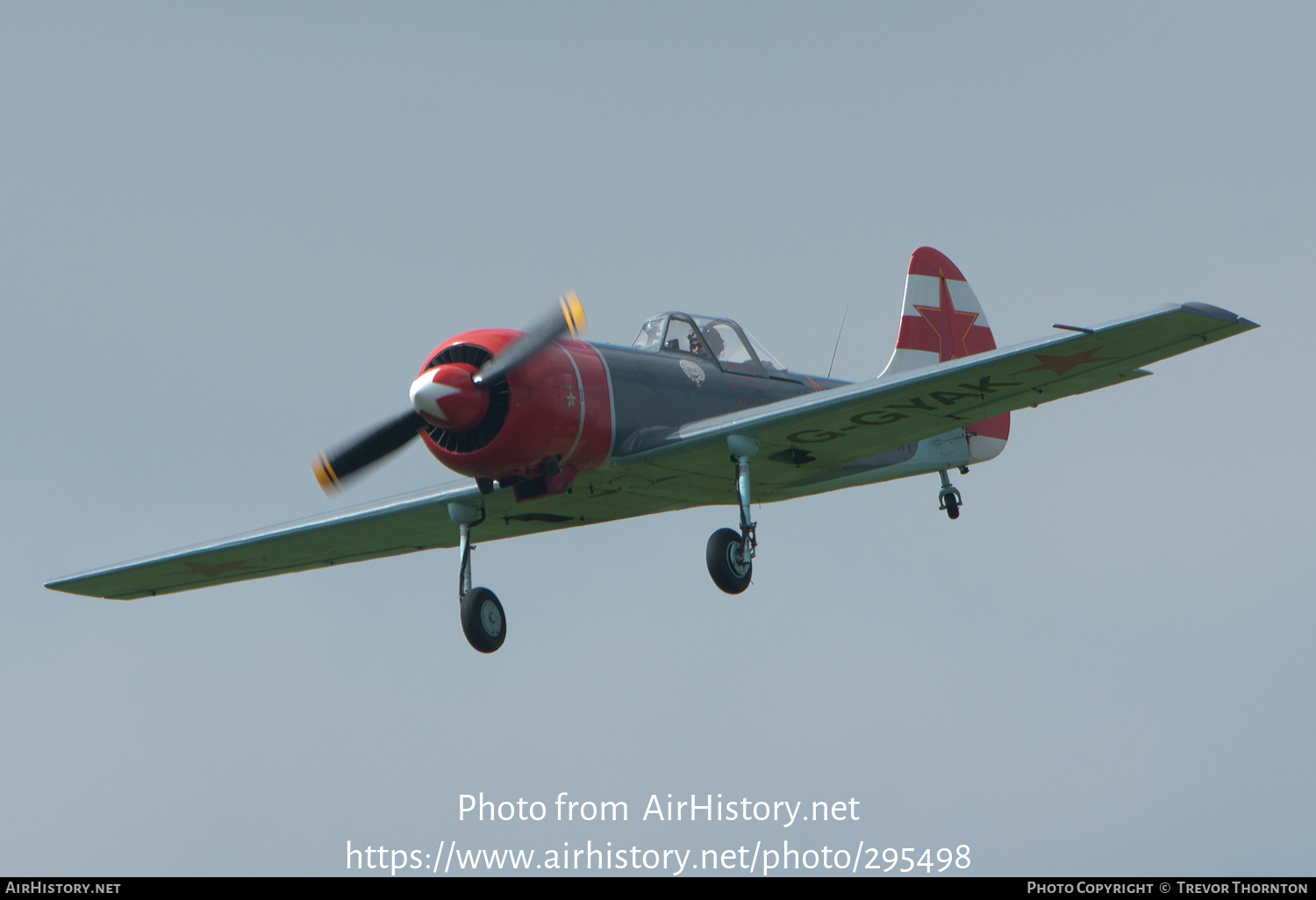 Aircraft Photo of G-GYAK | Yakovlev Yak-50 | Soviet Union - Air Force | AirHistory.net #295498