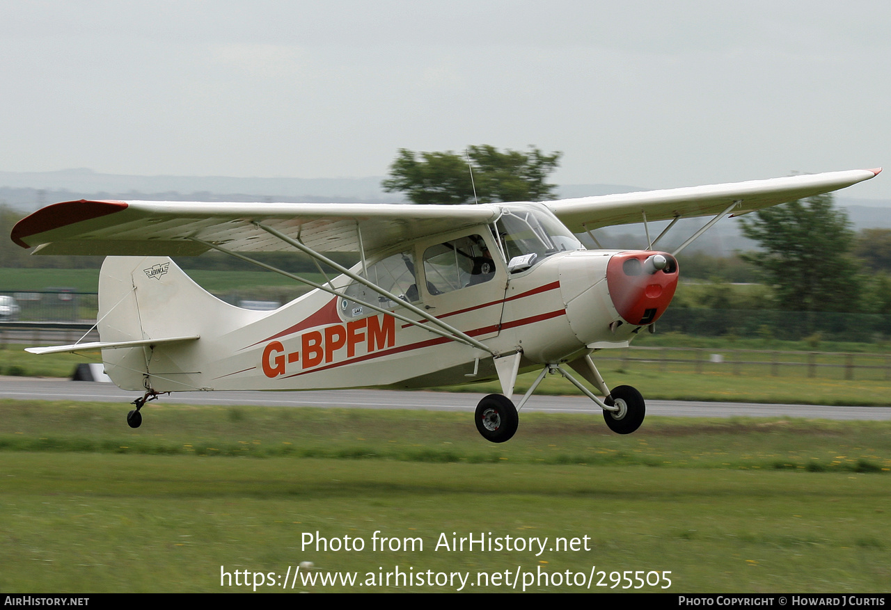 Aircraft Photo of G-BPFM | Aeronca 7AC Champion | AirHistory.net #295505