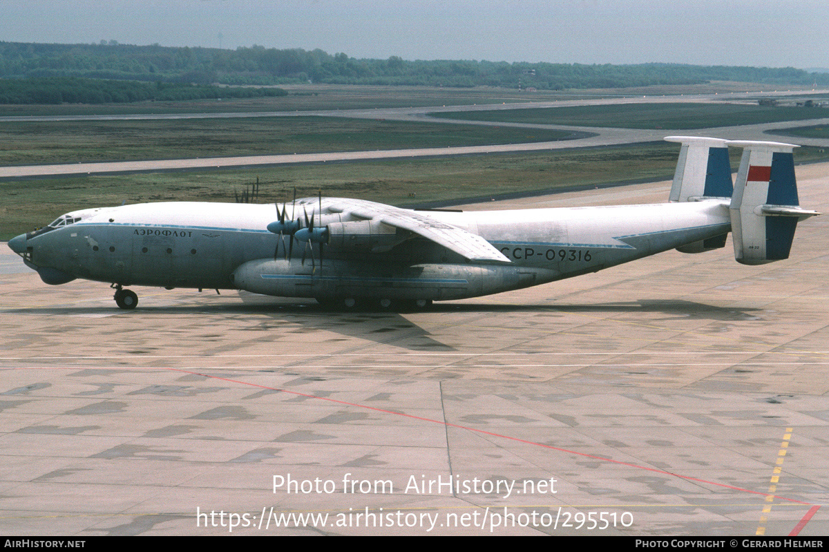 Aircraft Photo of CCCP-09316 | Antonov An-22 Antei | Aeroflot | AirHistory.net #295510