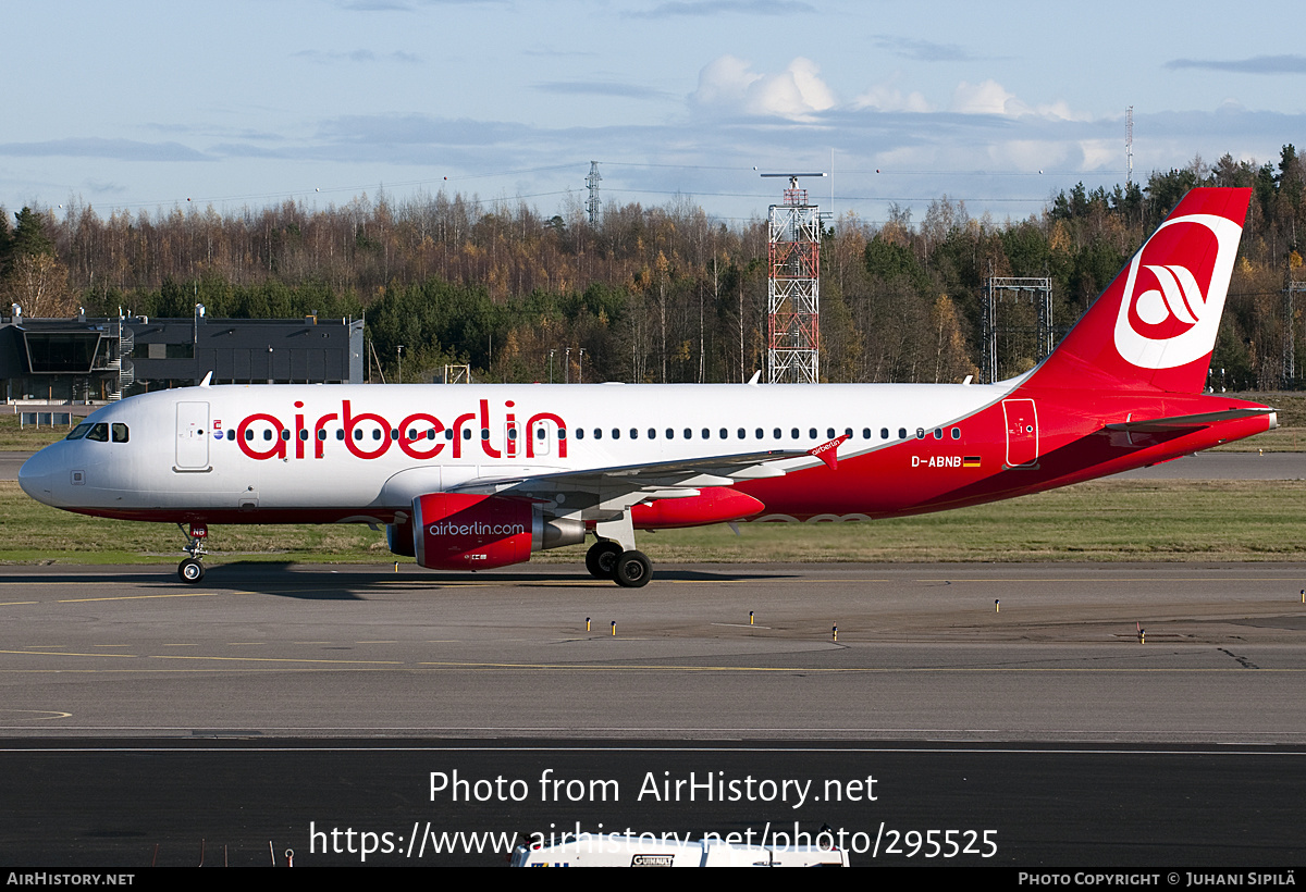 Aircraft Photo of D-ABNB | Airbus A320-214 | Air Berlin | AirHistory.net #295525