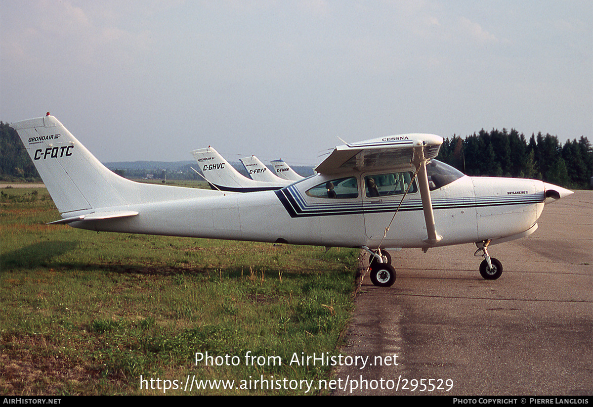 Aircraft Photo of C-FQTC | Cessna R182 Skylane RG | Grondair | AirHistory.net #295529