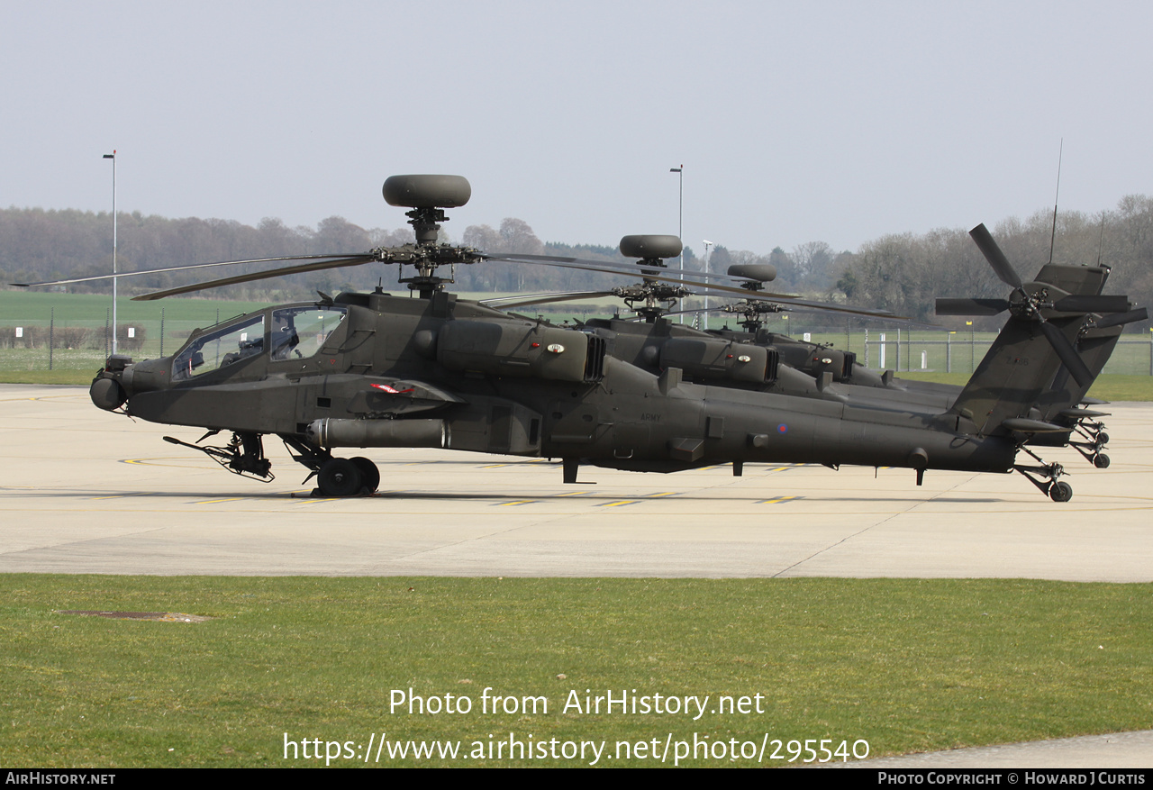 Aircraft Photo of ZJ166 | Westland WAH-64D Longbow Apache AH1 | UK - Army | AirHistory.net #295540