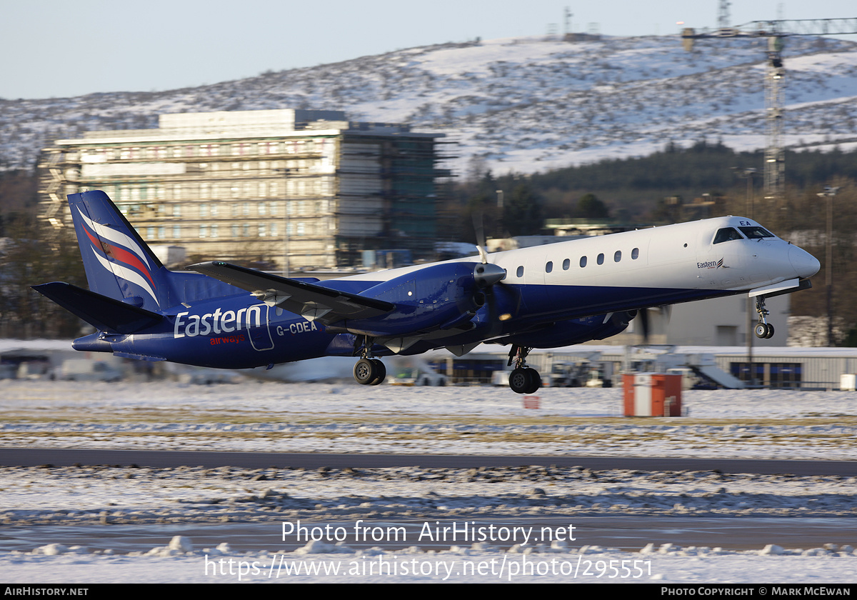 Aircraft Photo of G-CDEA | Saab 2000 | Eastern Airways | AirHistory.net #295551