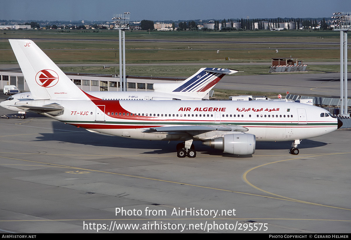 Aircraft Photo of 7T-VJC | Airbus A310-203 | Air Algérie | AirHistory.net #295575