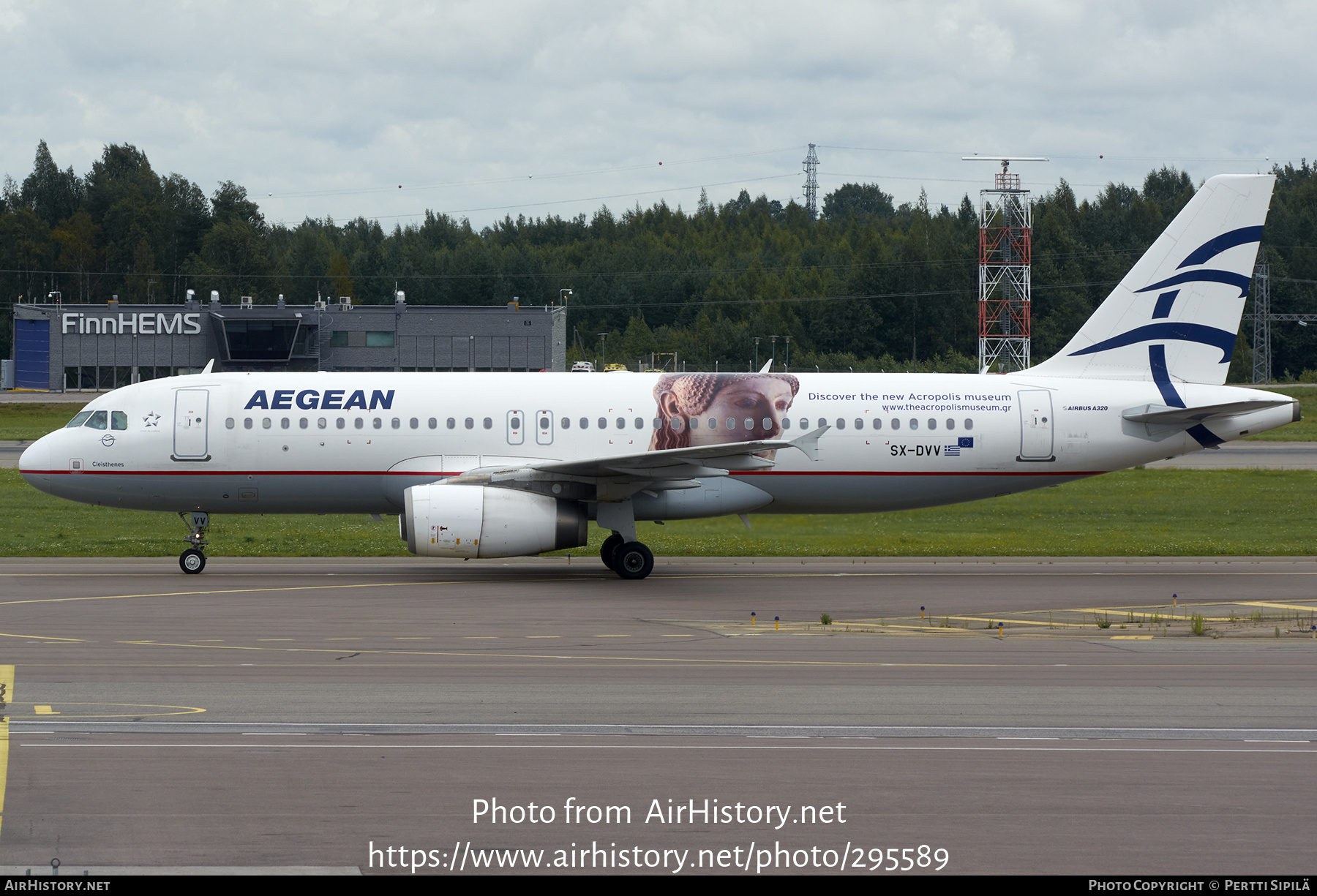 Aircraft Photo of SX-DVV | Airbus A320-232 | Aegean Airlines | AirHistory.net #295589