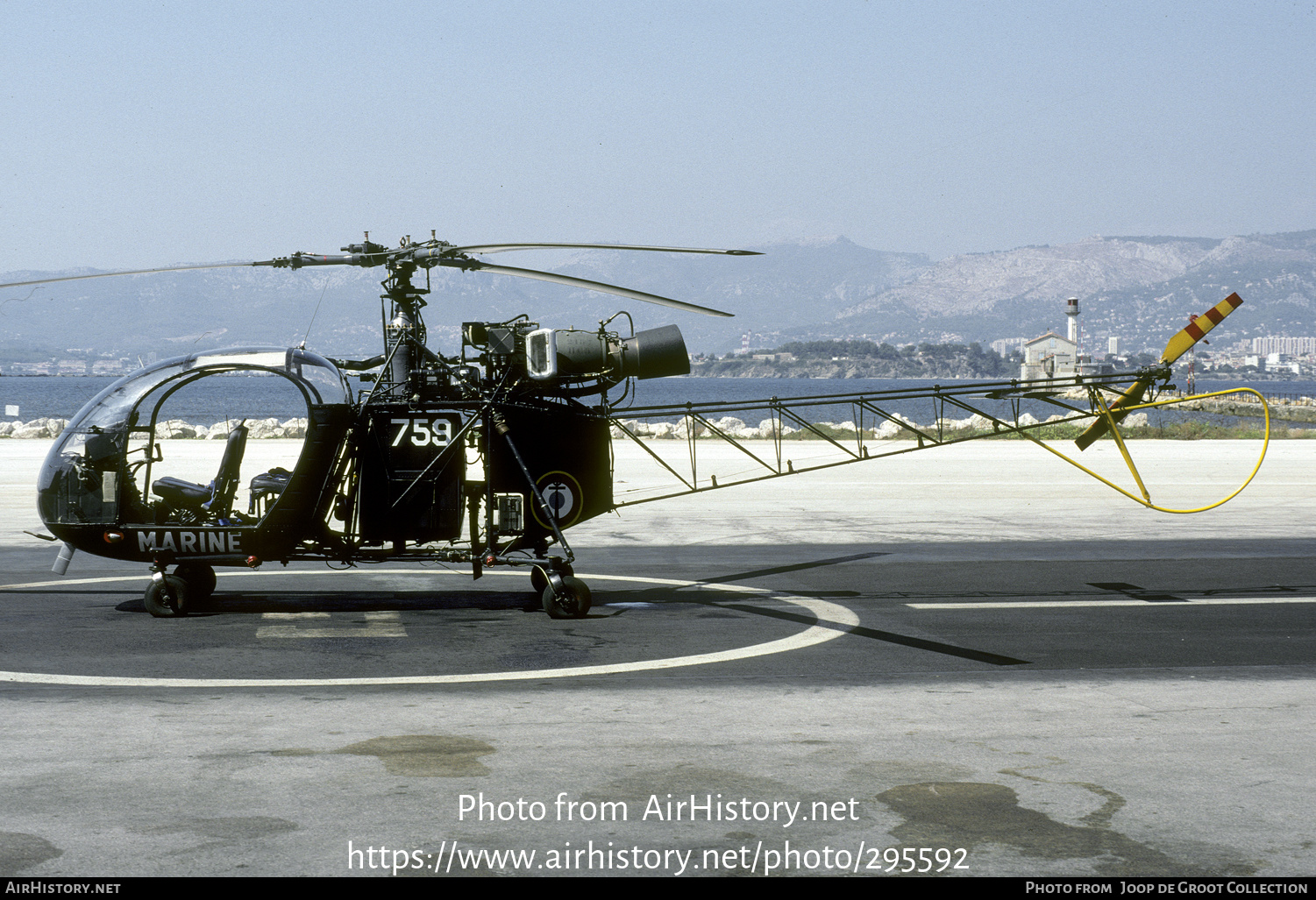 Aircraft Photo of 759 | Sud SE-3130 Alouette II | France - Navy | AirHistory.net #295592